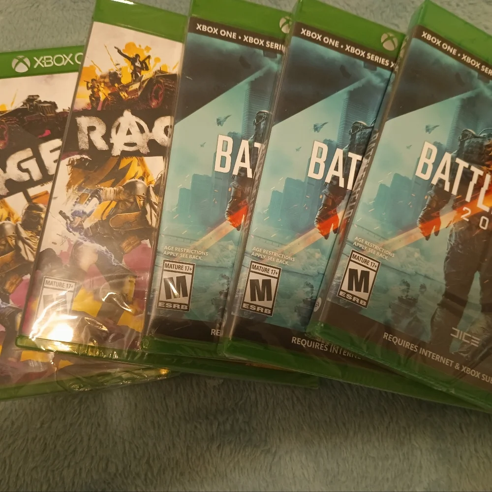 Battlefield 2042 Xbox - one and Rage 2 Xbox one